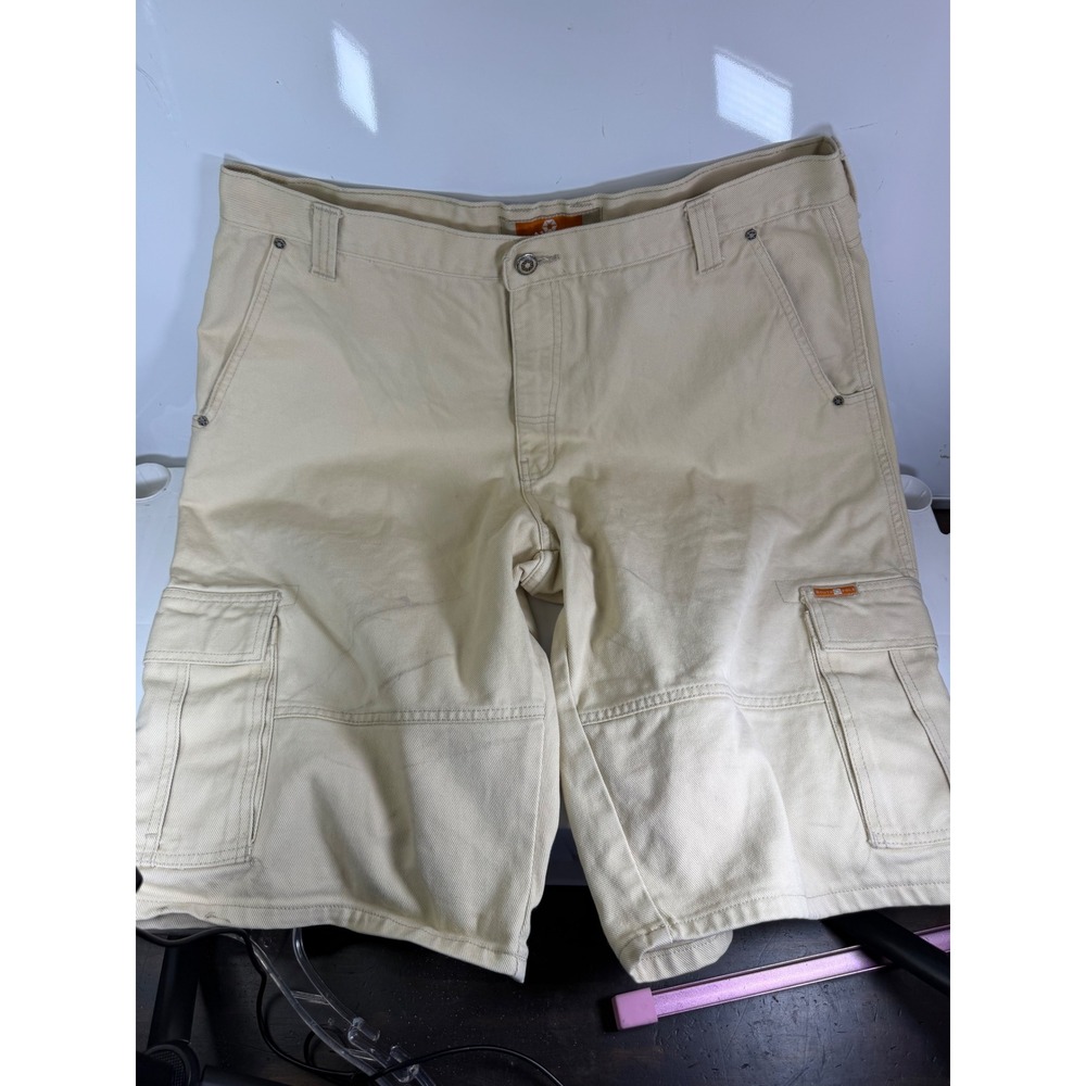 Vintage Y2K Southpole Mens Cargo Shorts Beige‎ Size 38 Skater Punk